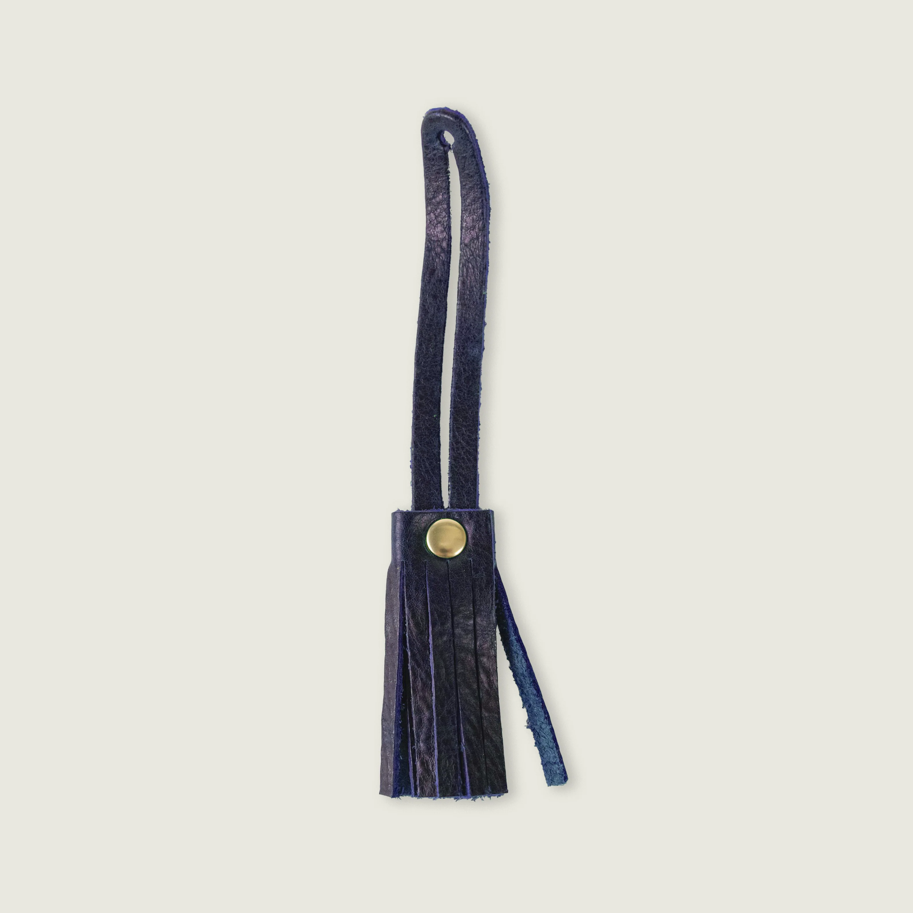 Purple Bulldog Mini Tassel