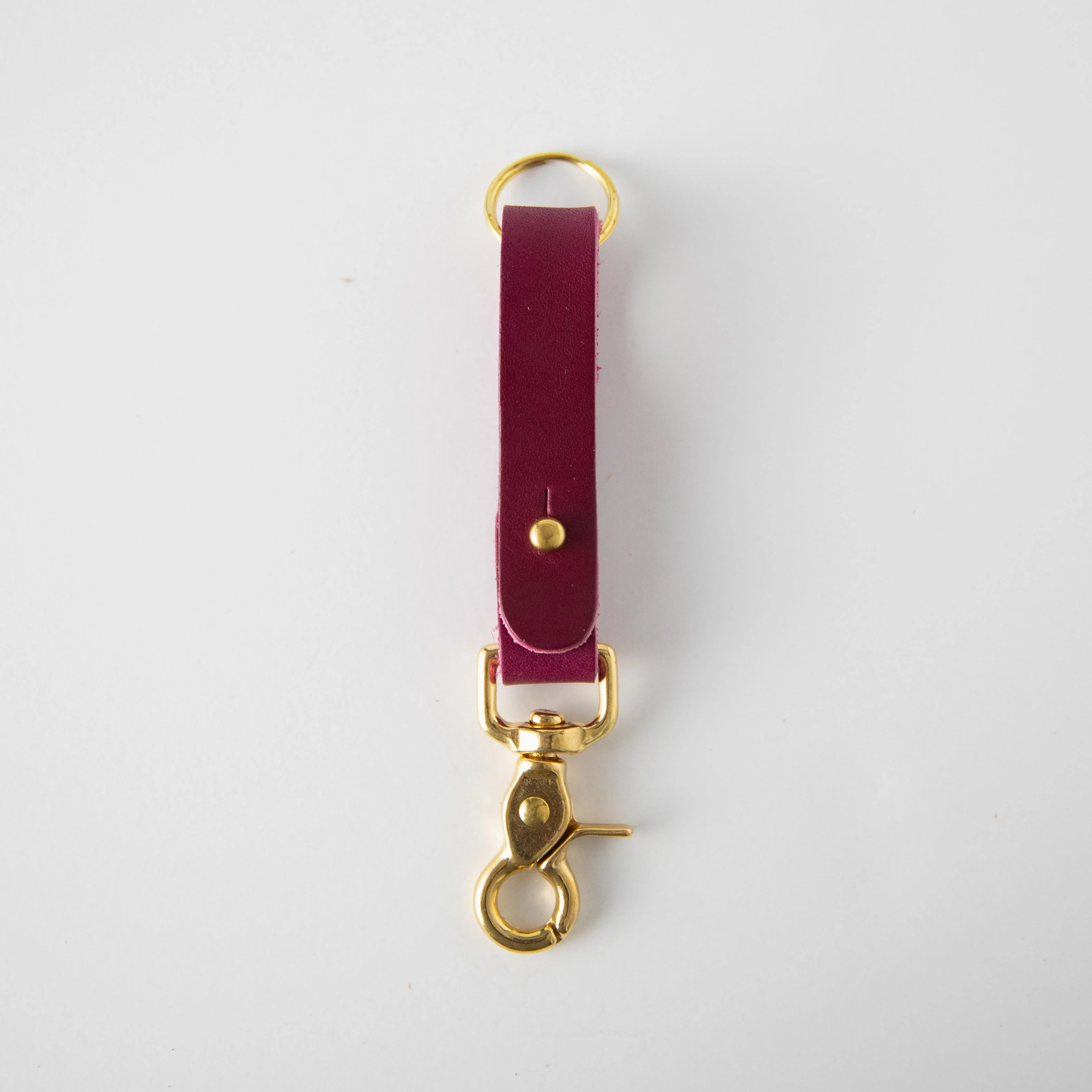 Purple Key Lanyard