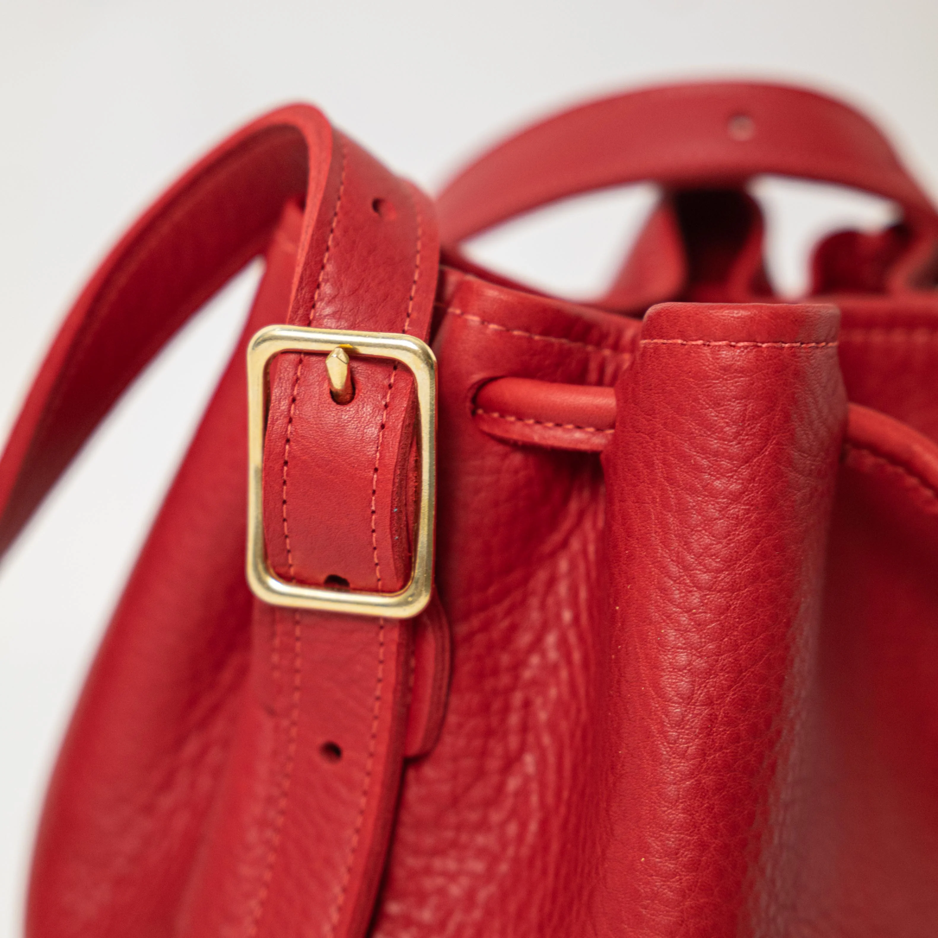Red Cypress Bucket Bag - Image 3