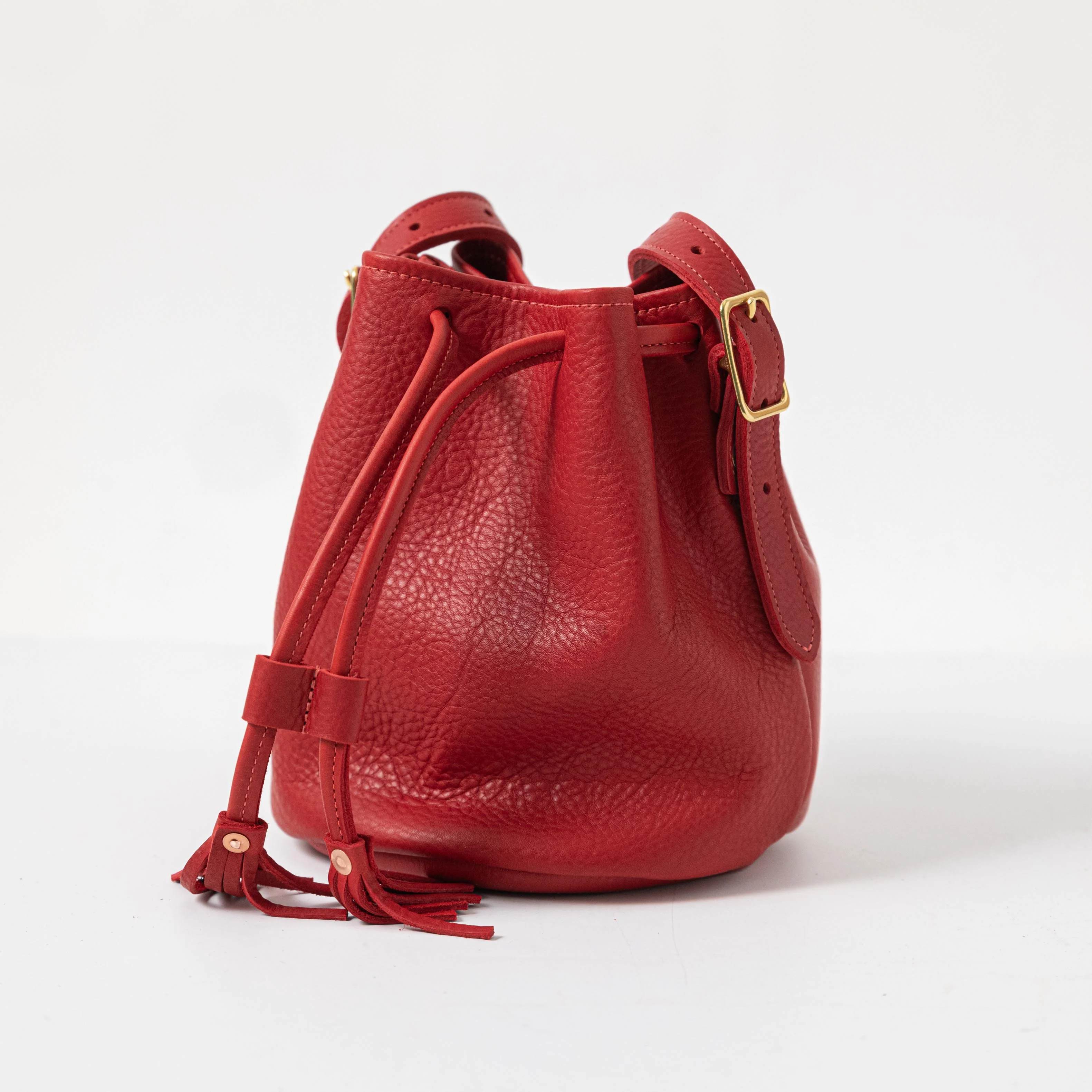 Red Cypress Bucket Bag - Image 4
