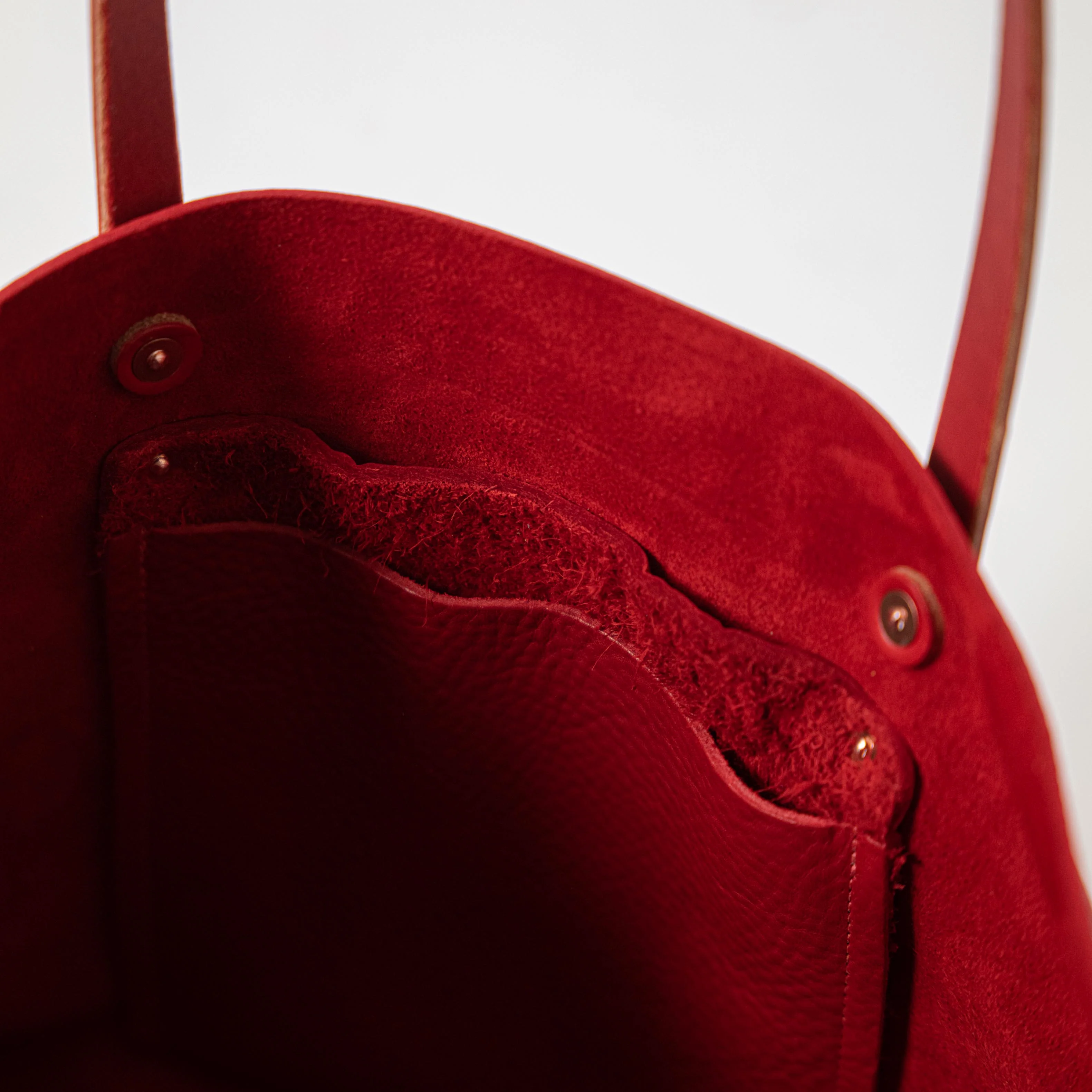 Red Cypress East West Tote - Image 4