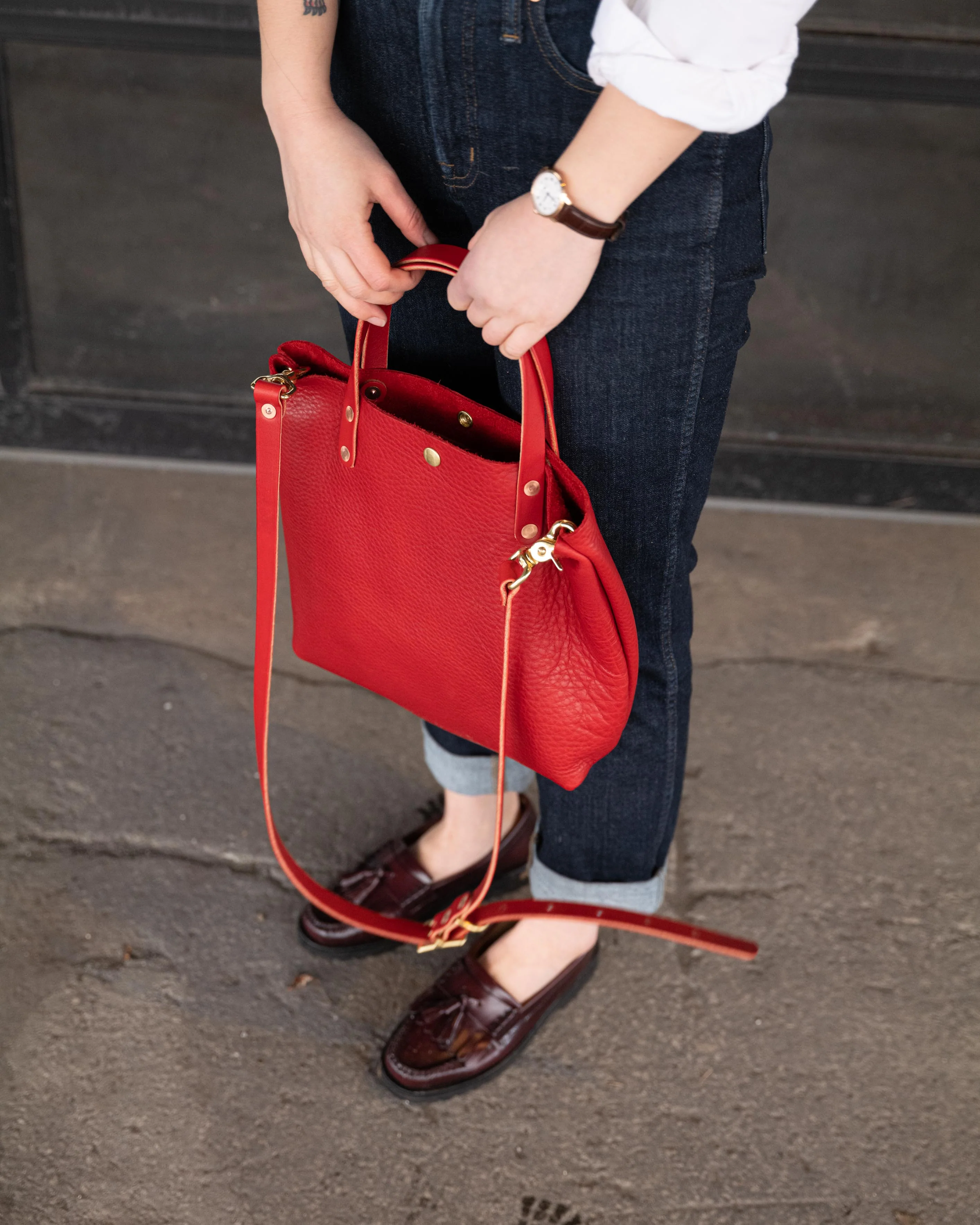 Red Cypress Mini Tote - Image 10