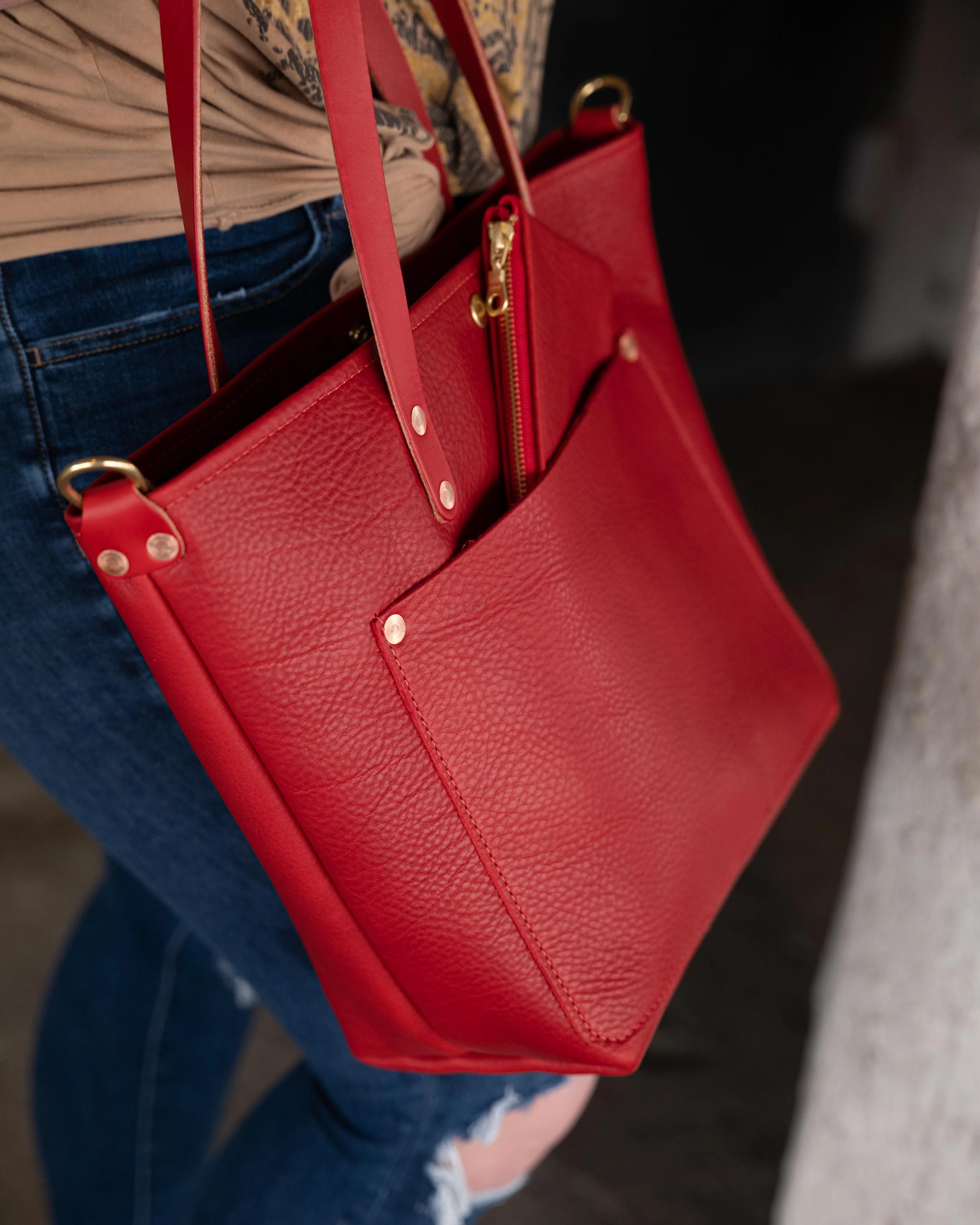Red Cypress Travel Tote - Image 12