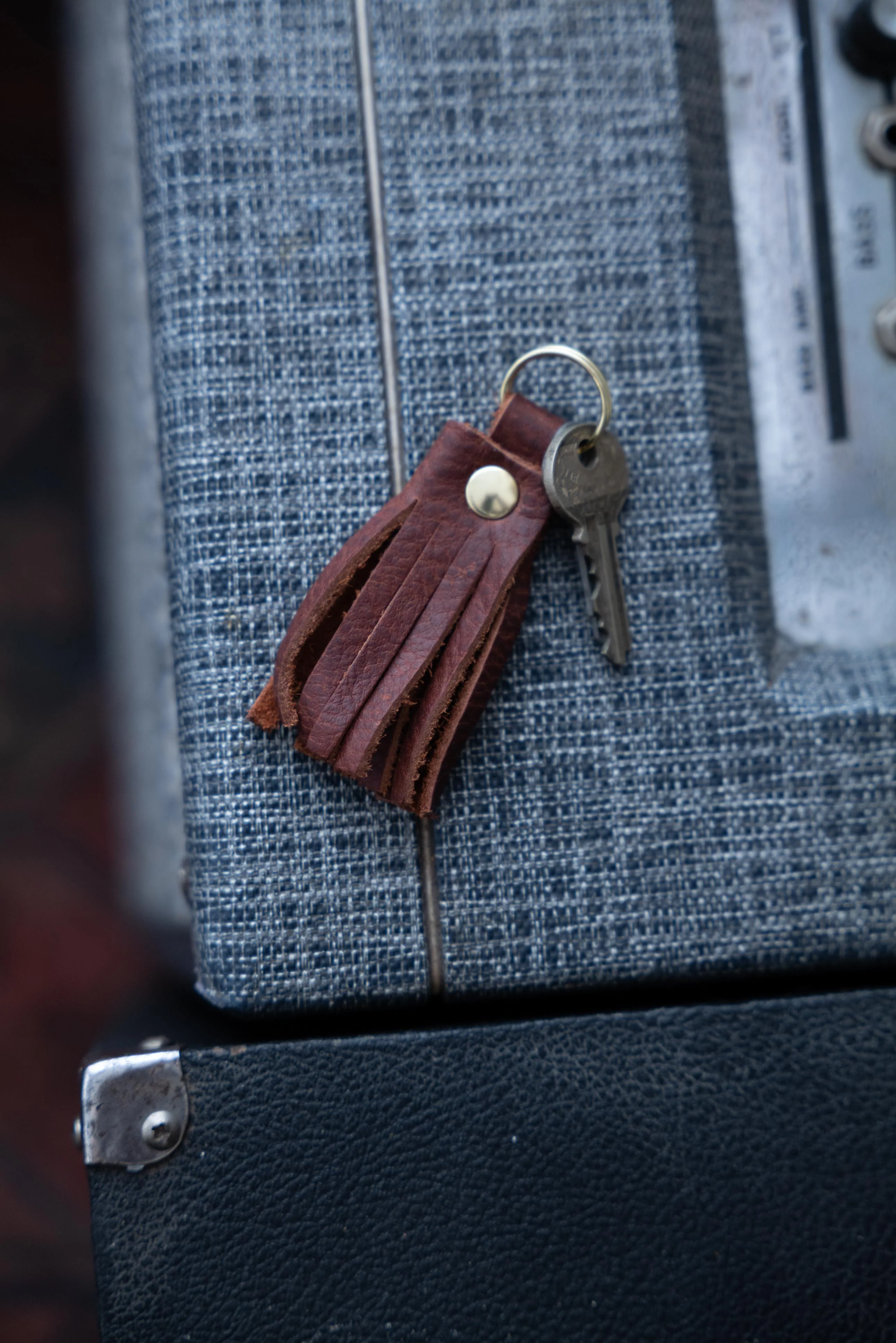 Red Kodiak Tassel Keychain - Image 3