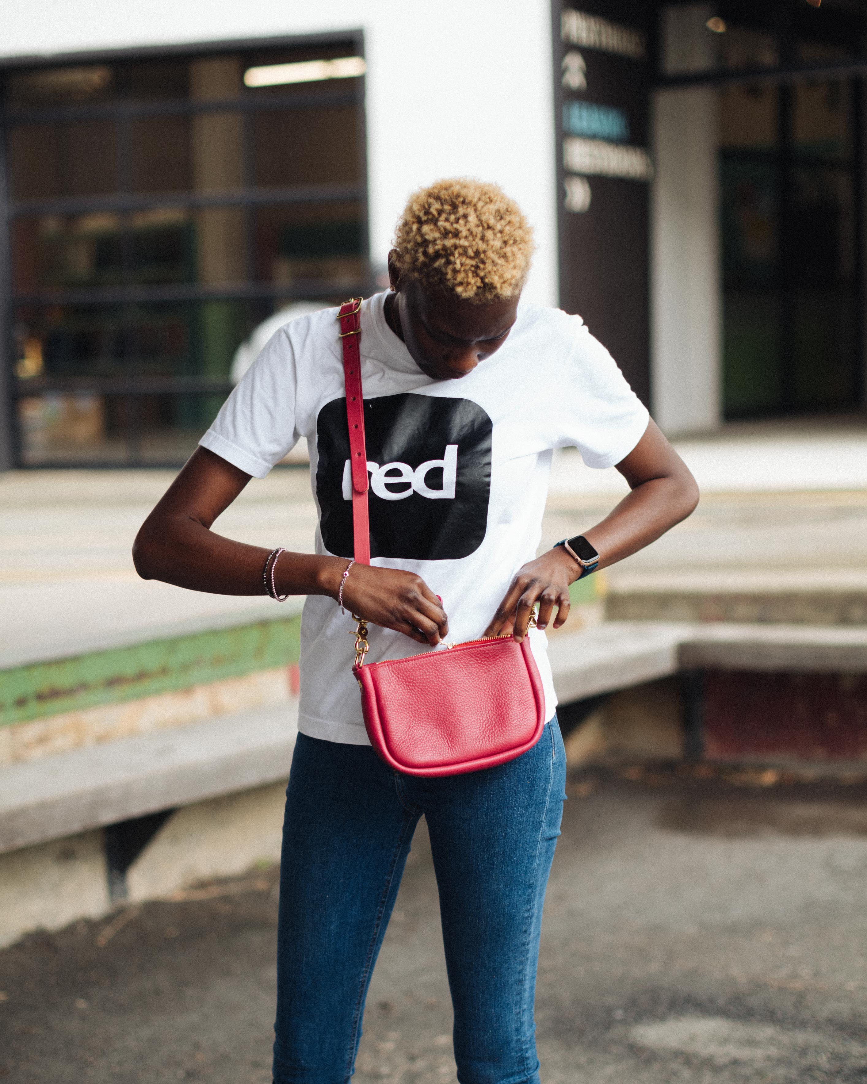 Rose Cypress Mini Crossbody Bag - Image 5