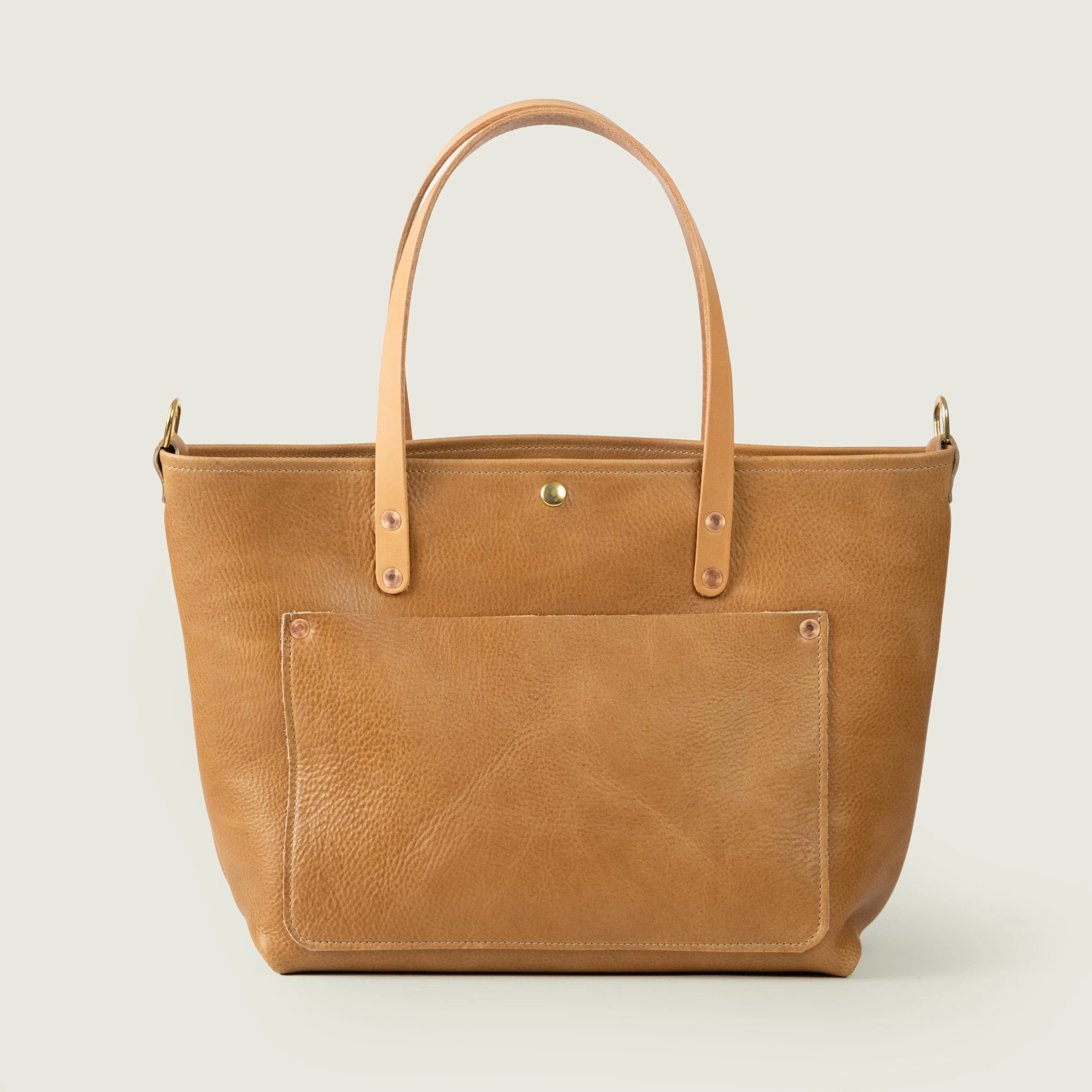 Sand Bulldog East West Travel Tote