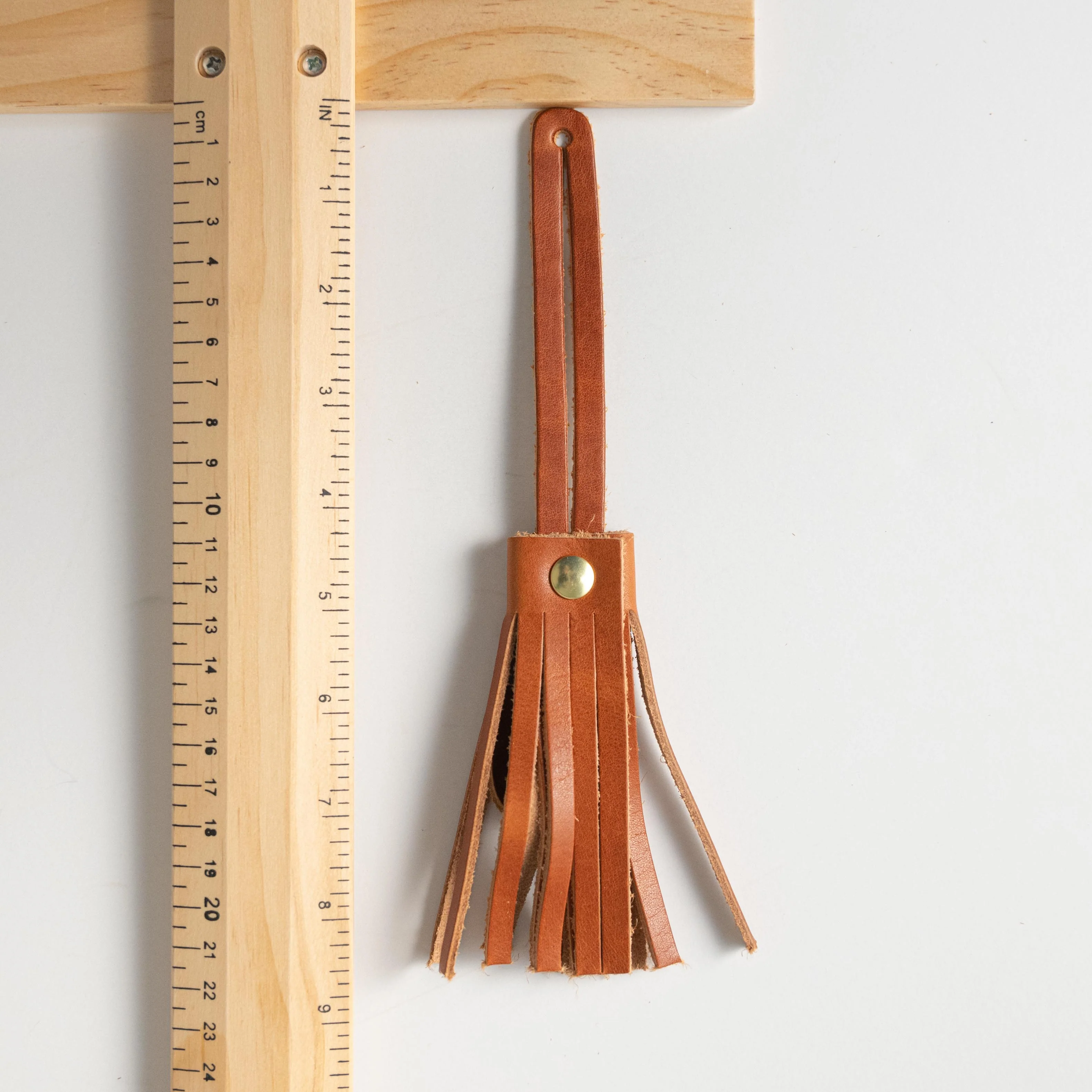 Sapphire Leather Tassel - Image 2