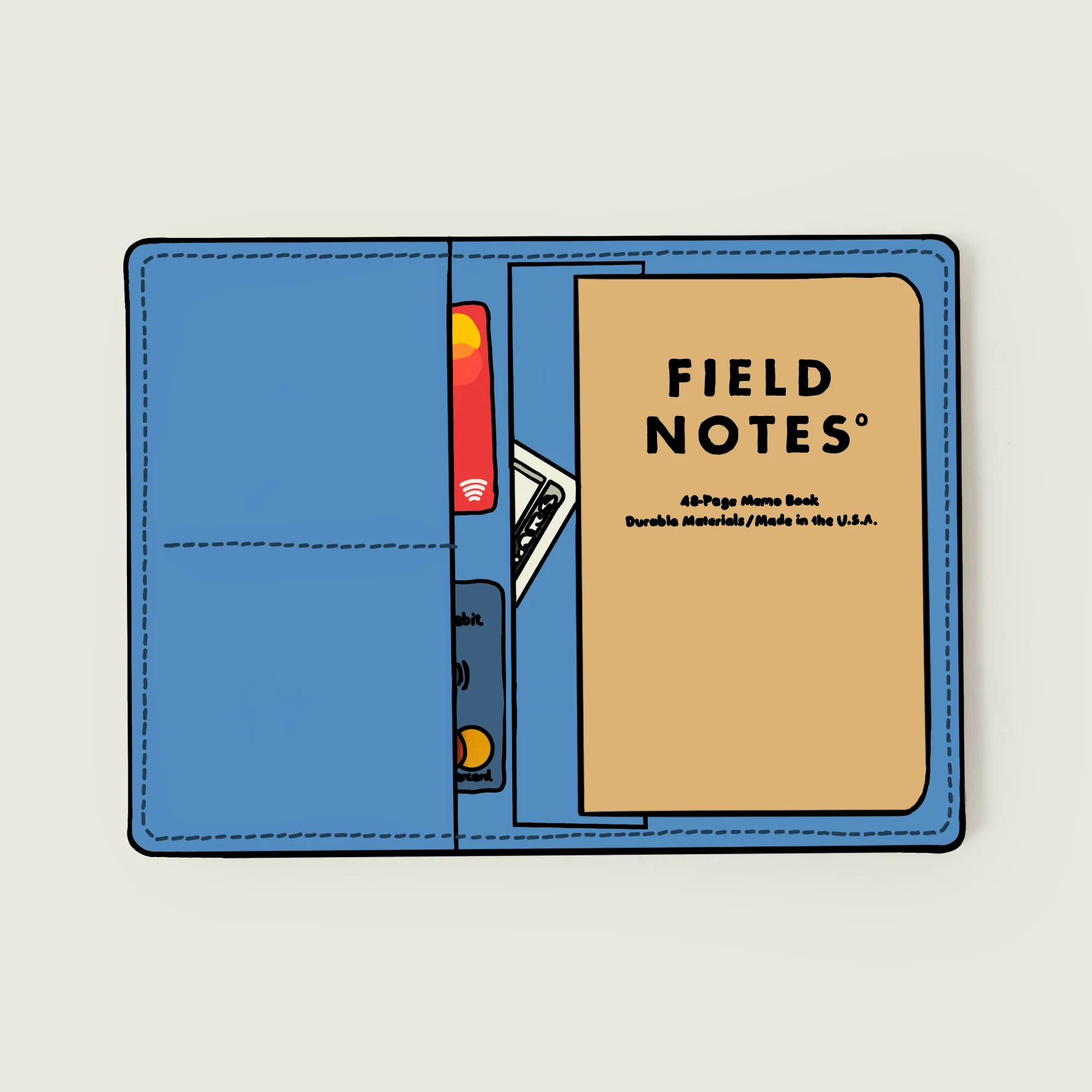 Showroom Roulette Passport Wallet
