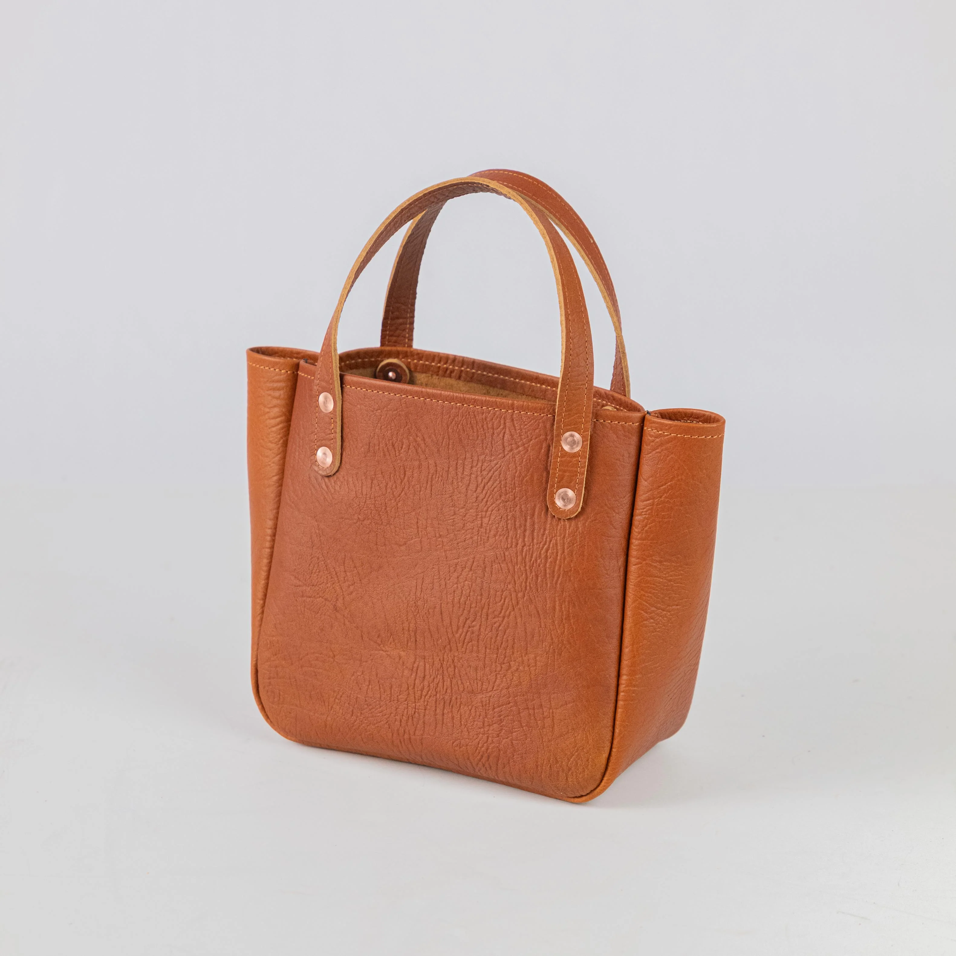 Tan Bison Mini Carryall - Image 4