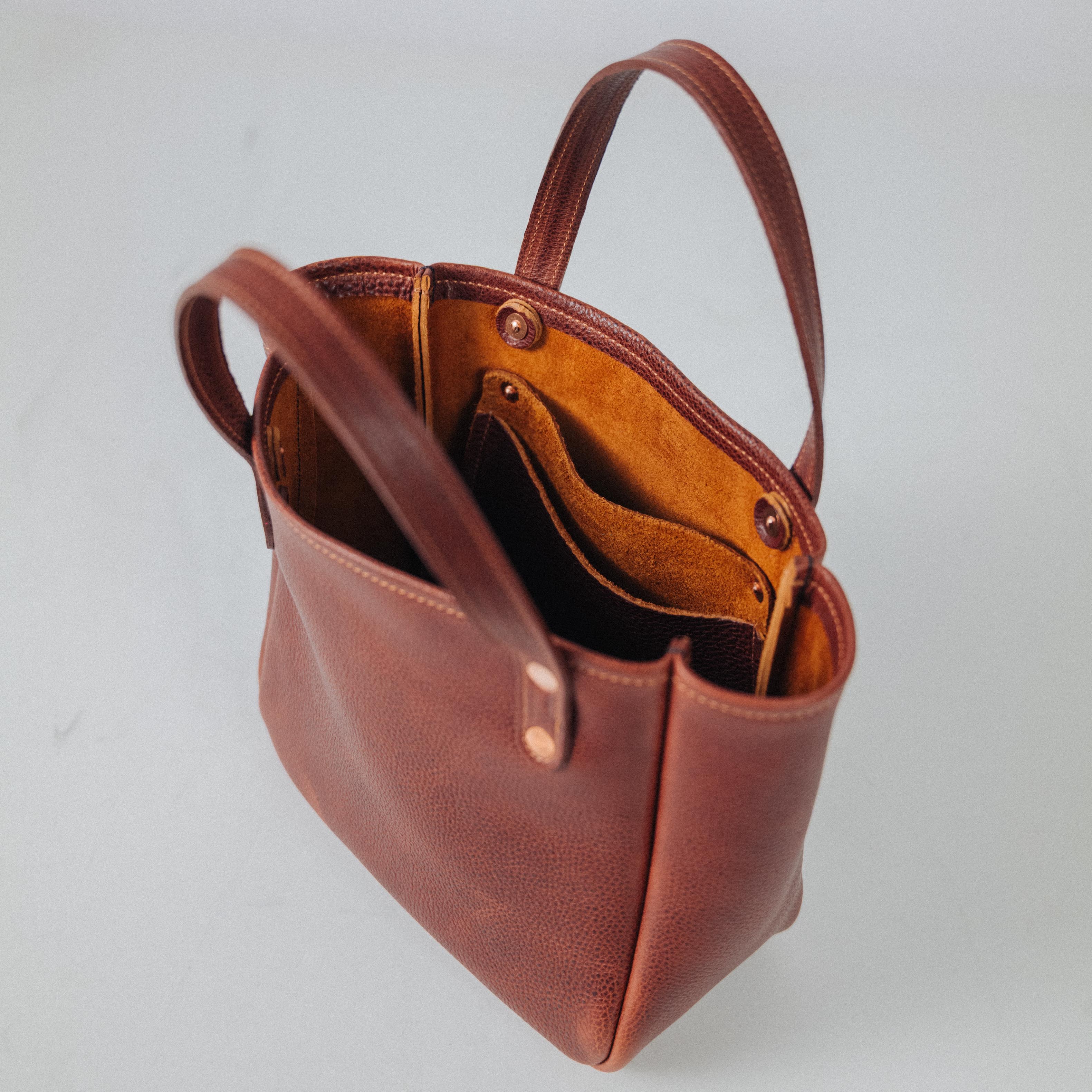 Dark Teal Bulldog Mini Carryall - Image 9