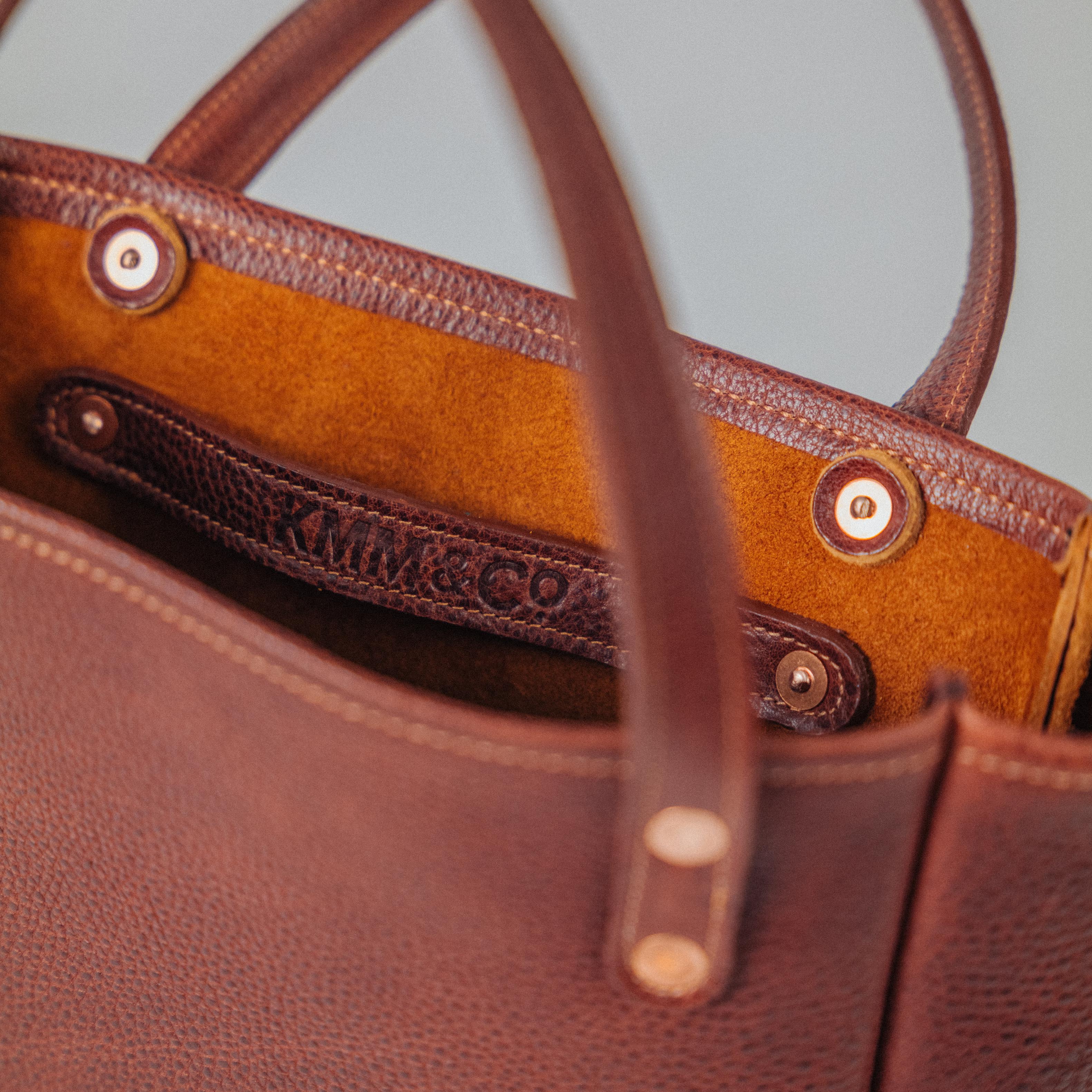 Dark Teal Bulldog Mini Carryall - Image 11