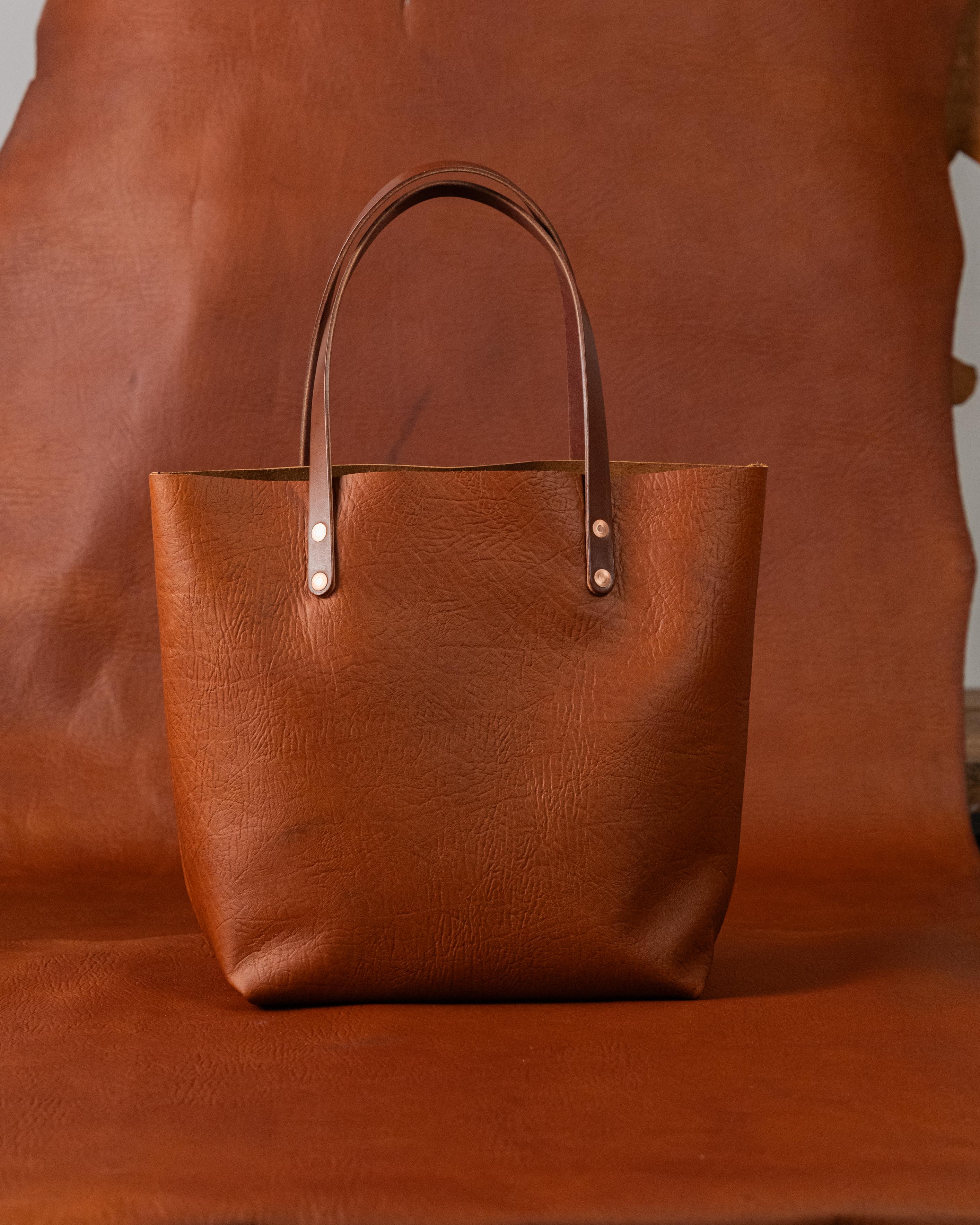 Tan Bison Tote - Image 4