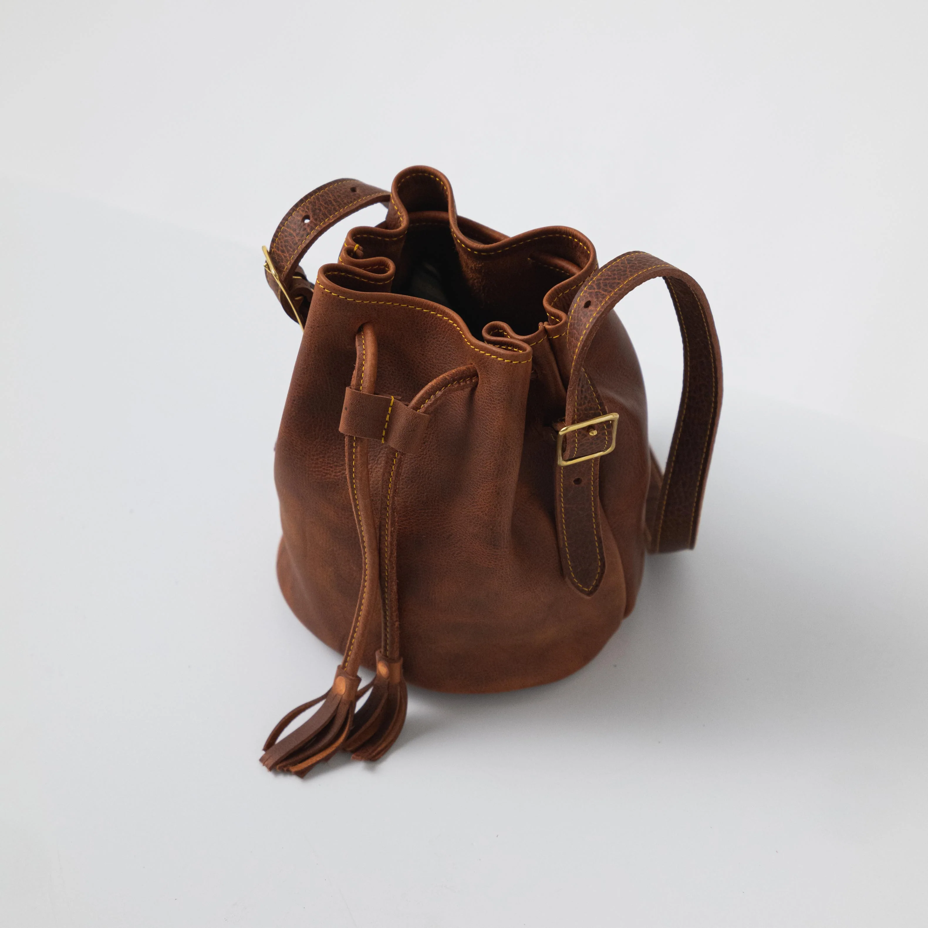 Tan Kodiak Bucket Bag - Image 2