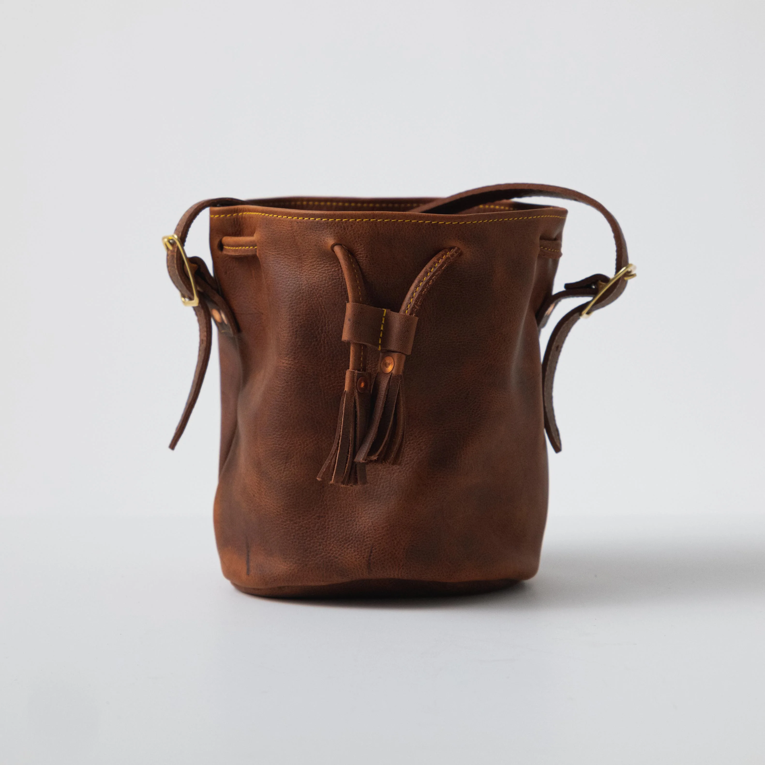 Tan Kodiak Bucket Bag - Image 4