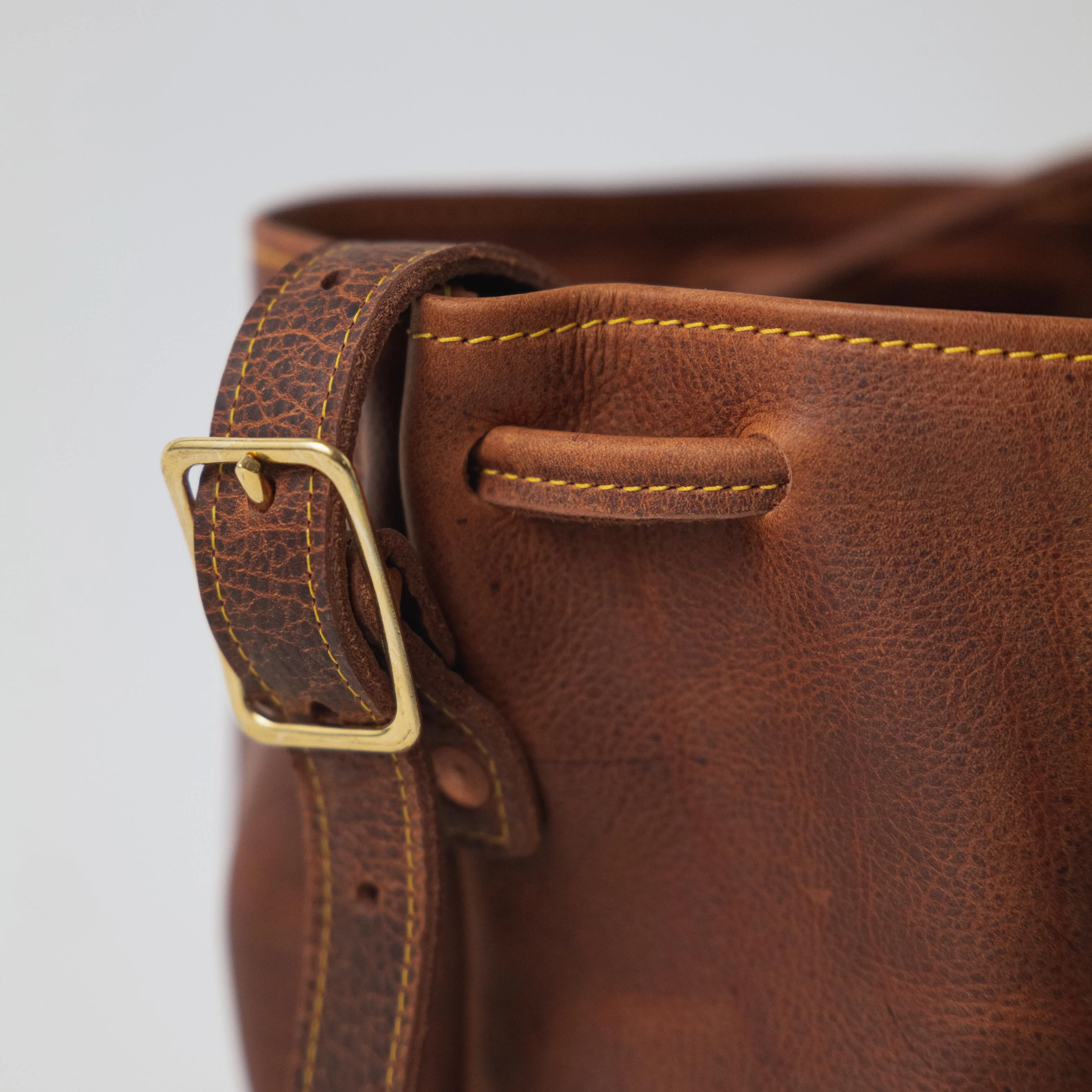 Tan Kodiak Bucket Bag - Image 6