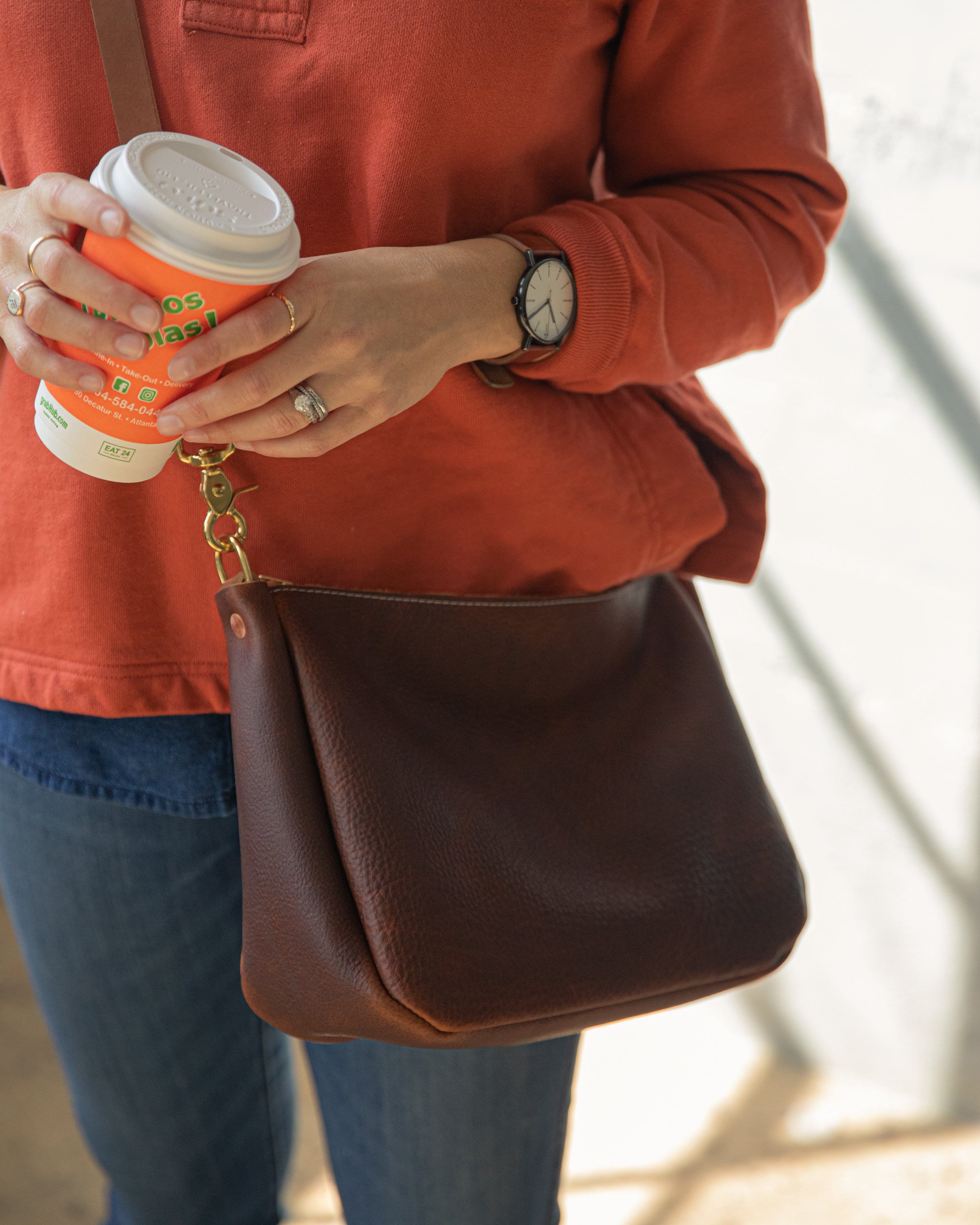 Tan Kodiak Crossbody Bag - Image 7
