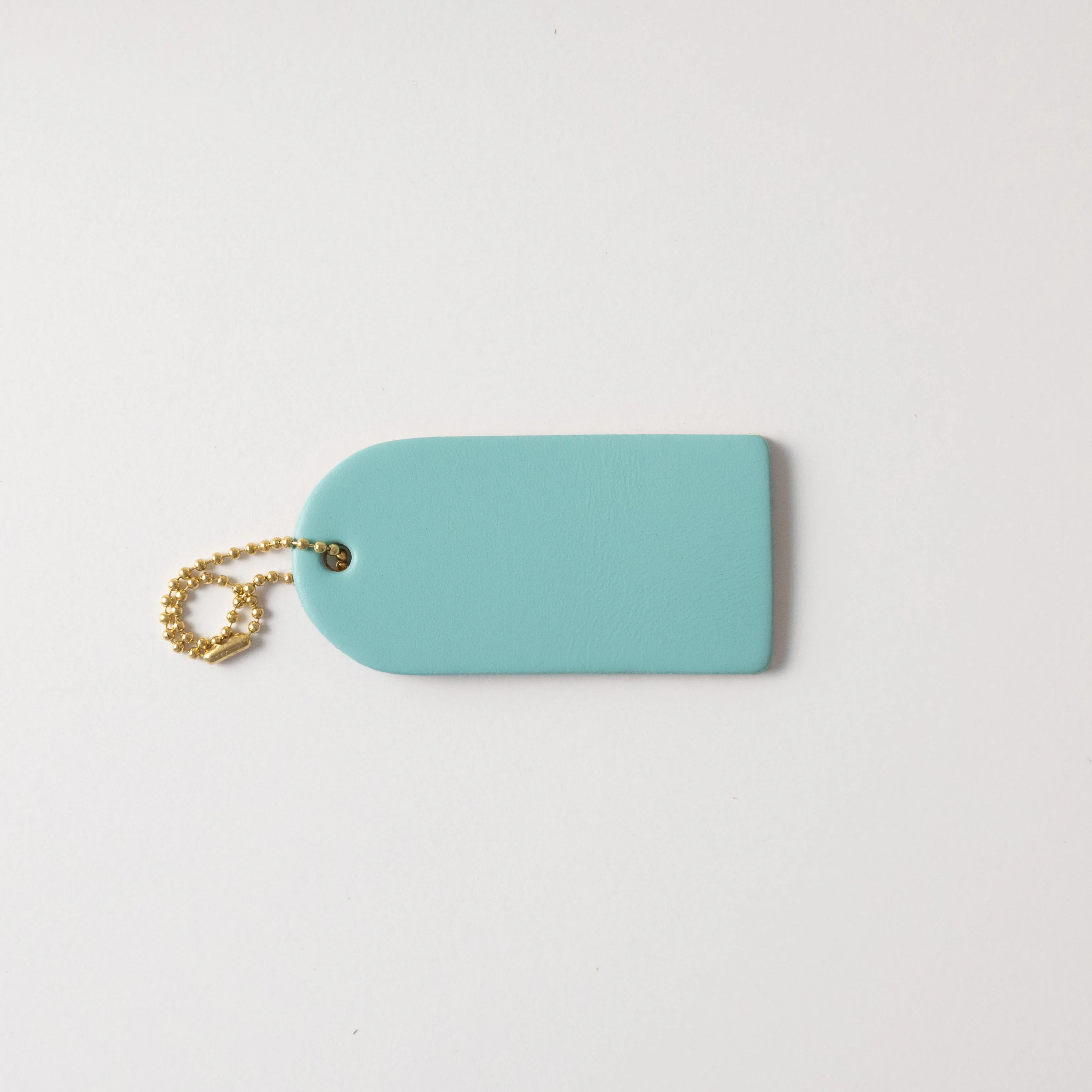 Topaz Mini Leather Tag