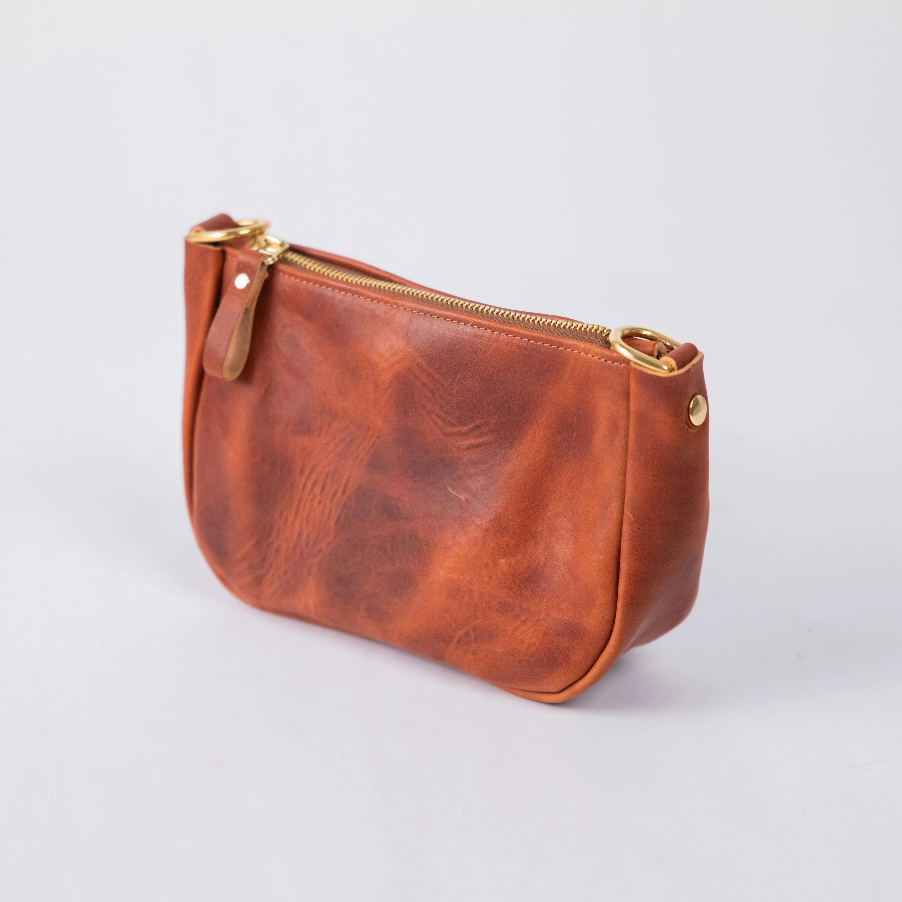 Very Tumbled Old English Derby Mini Crossbody Bag - Image 8