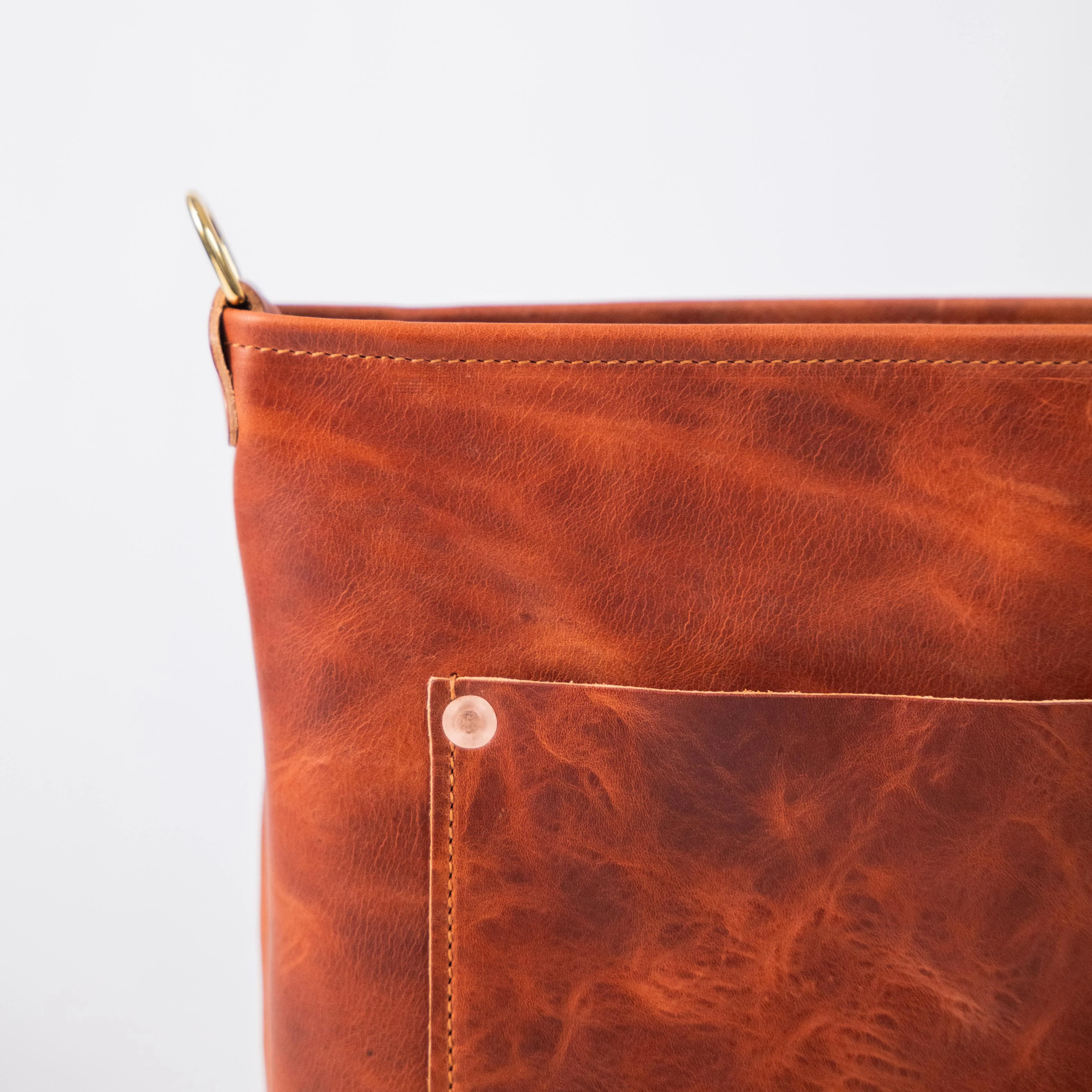 Very Tumbled Old English Derby Mini Crossbody Travel Tote - Image 6