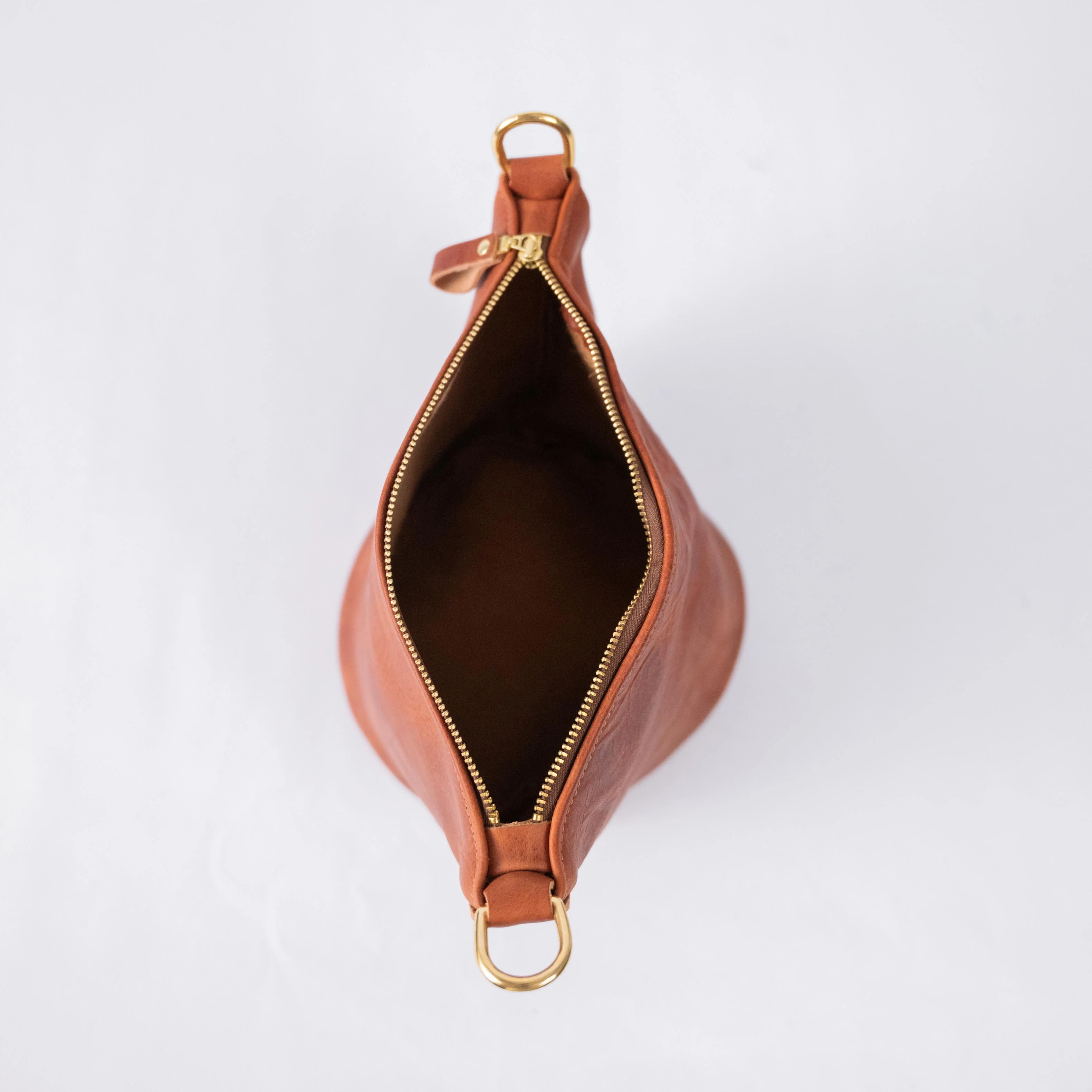 Very Tumbled Old English Derby Mini Zip-Top Bucket Bag - Image 4