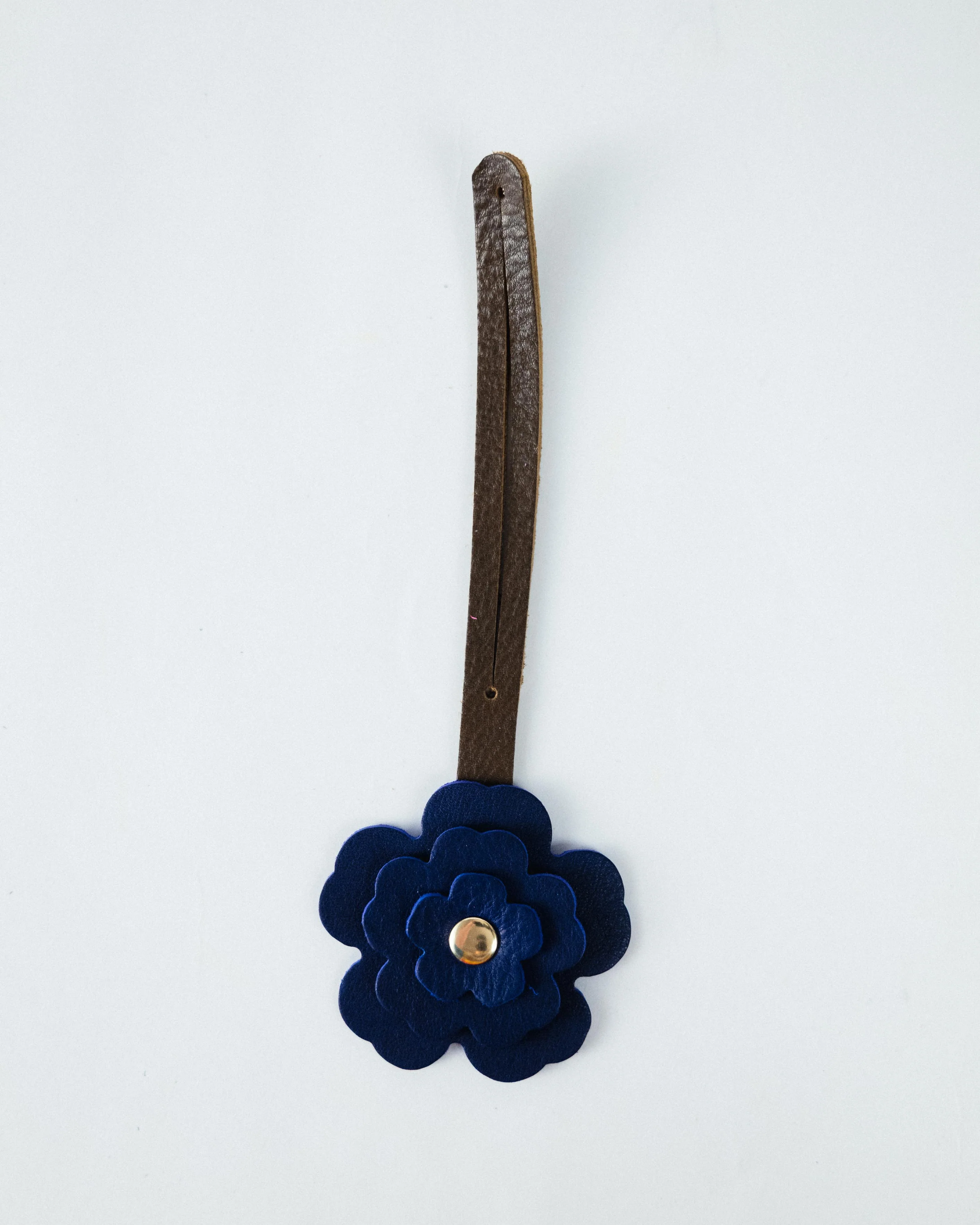 Violet Cypress Flower Charm - Image 2