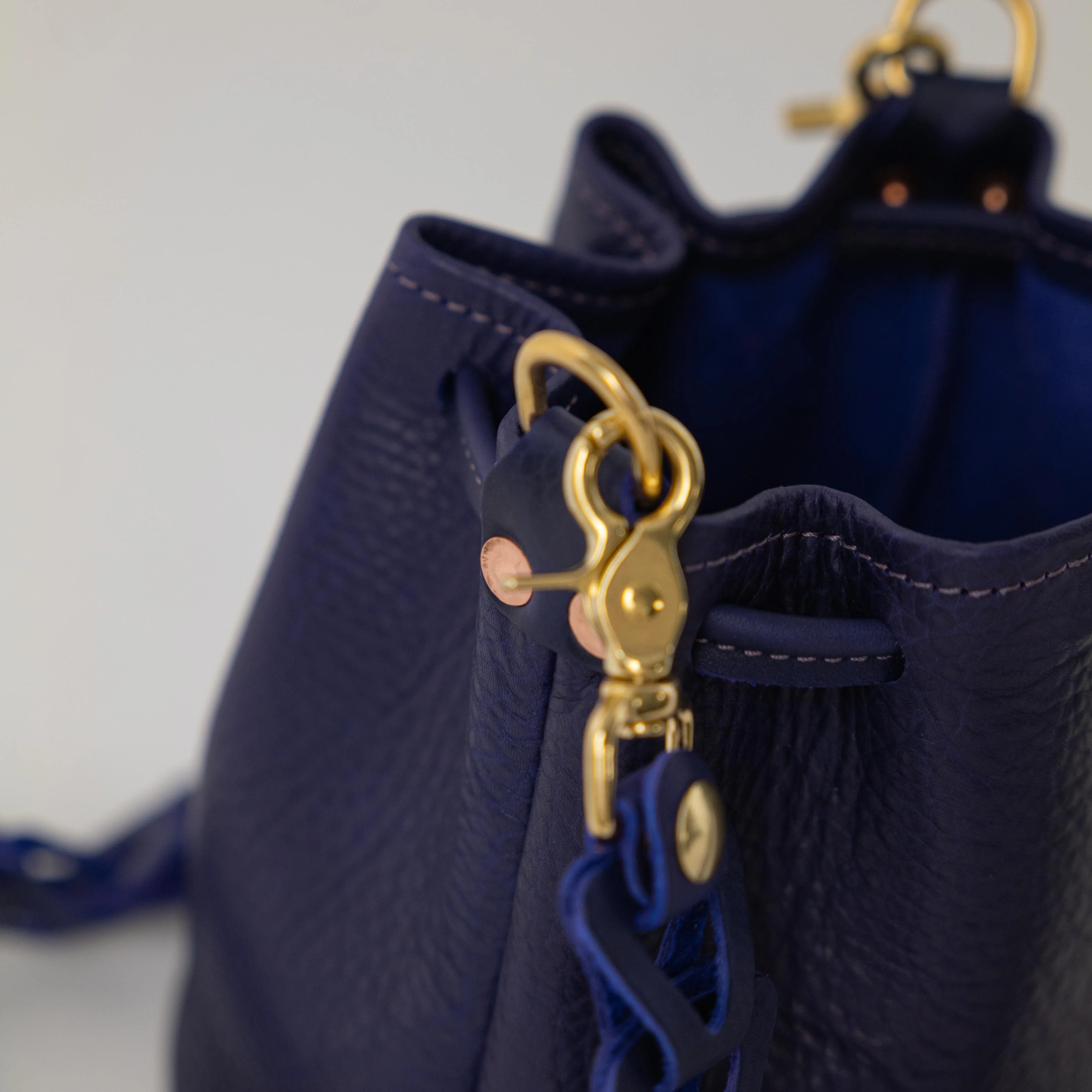 Violet Cypress Mini Bucket Bag - Image 3