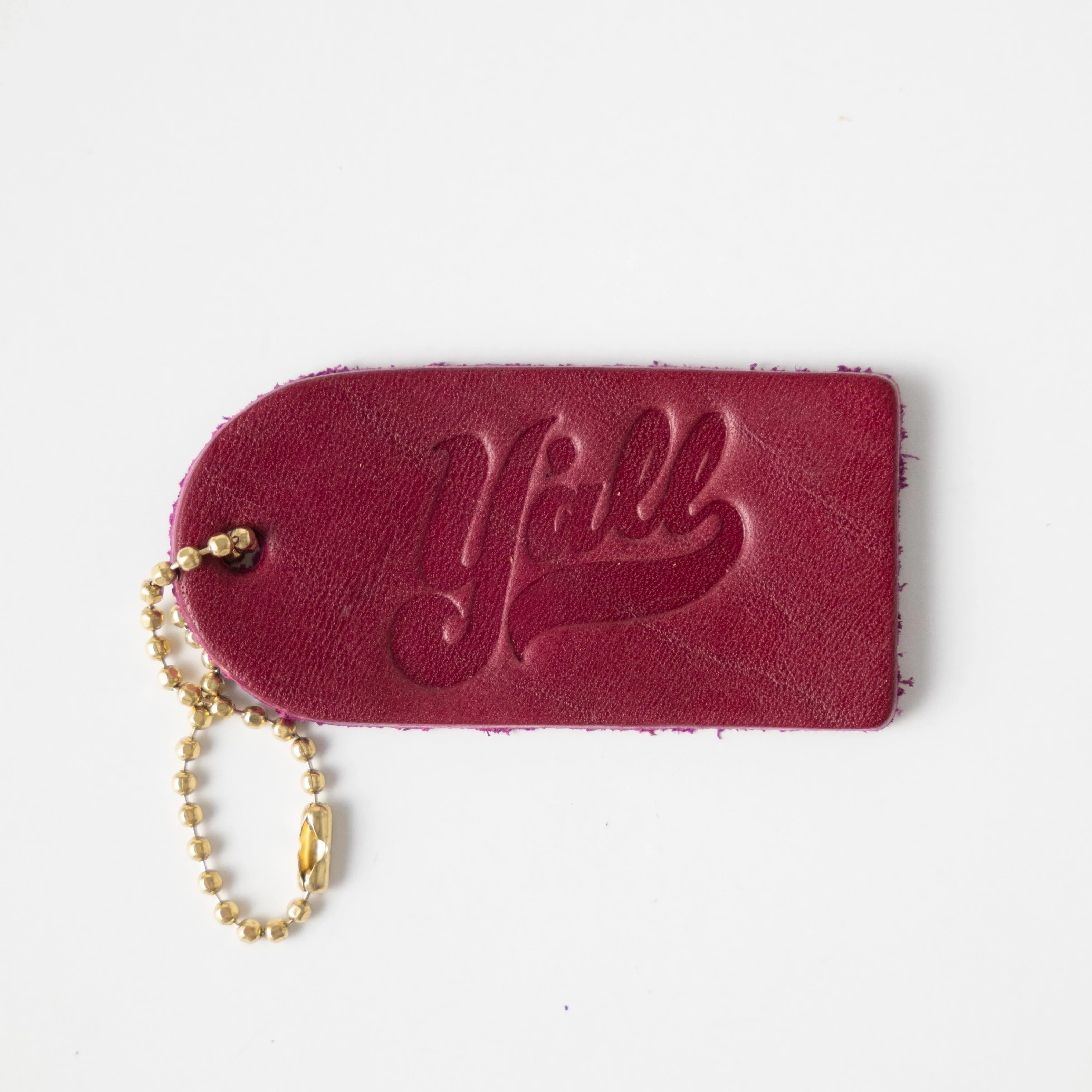 Y'all Mini Leather Tag